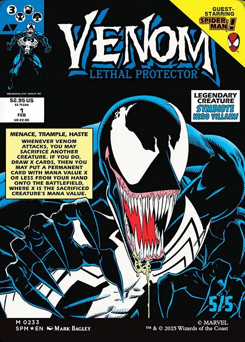 Eddie Brock // Venom, Lethal Protector - Verso