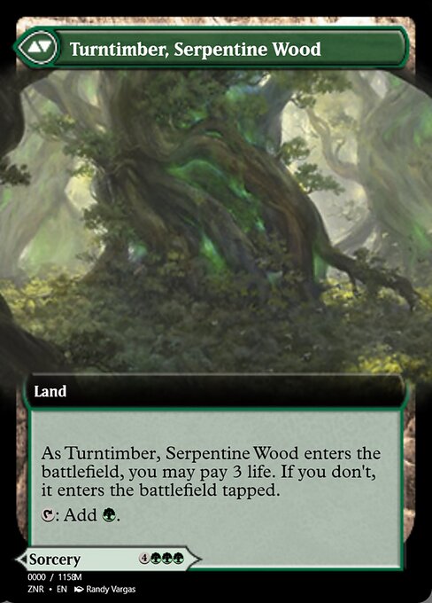Turntimber Symbiosis // Turntimber, Serpentine Wood - Verso