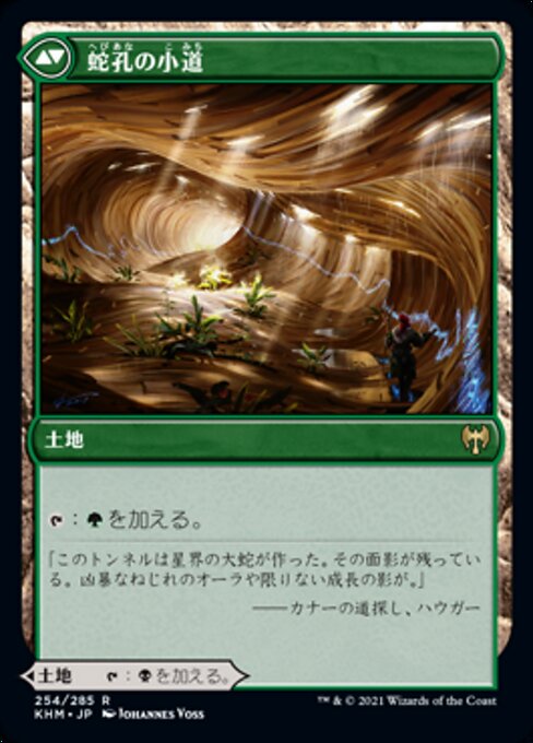 Darkbore Pathway // Slitherbore Pathway - Verso