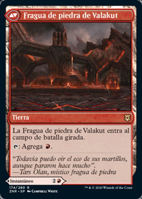Valakut Awakening // Valakut Stoneforge - Verso