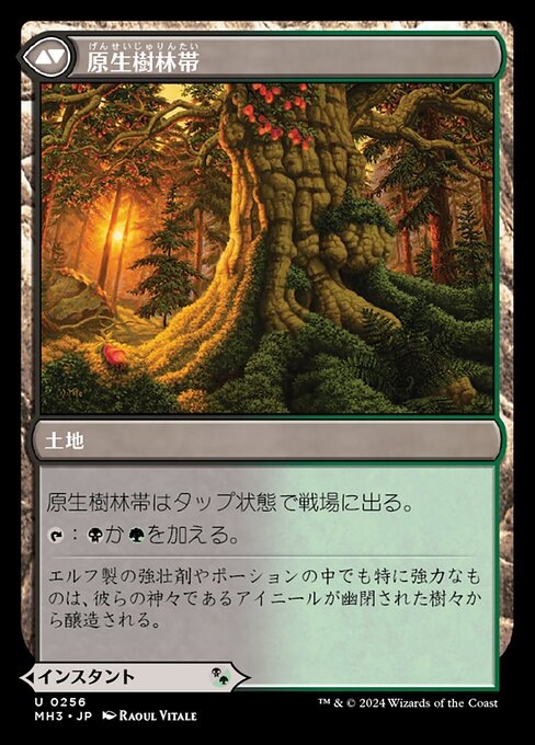 Revitalizing Repast // Old-Growth Grove - Verso