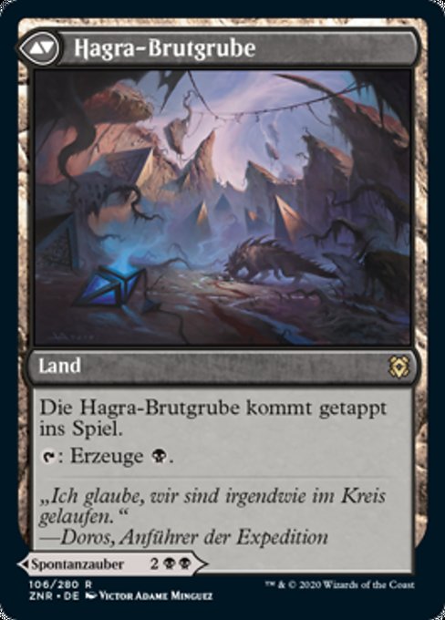 Hagra Mauling // Hagra Broodpit - Verso