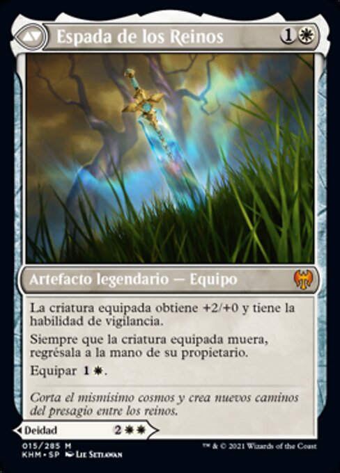 Halvar, God of Battle // Sword of the Realms - Verso