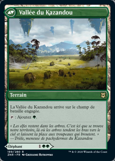 Kazandu Mammoth // Kazandu Valley - Verso