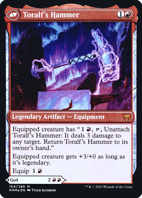 Toralf, God of Fury // Toralf's Hammer - Verso