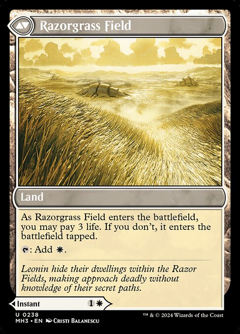 Razorgrass Ambush // Razorgrass Field - Verso