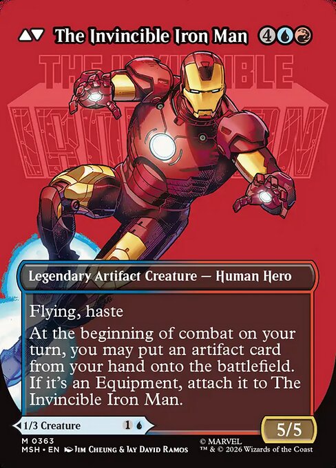 Tony Stark // The Invincible Iron Man - Verso