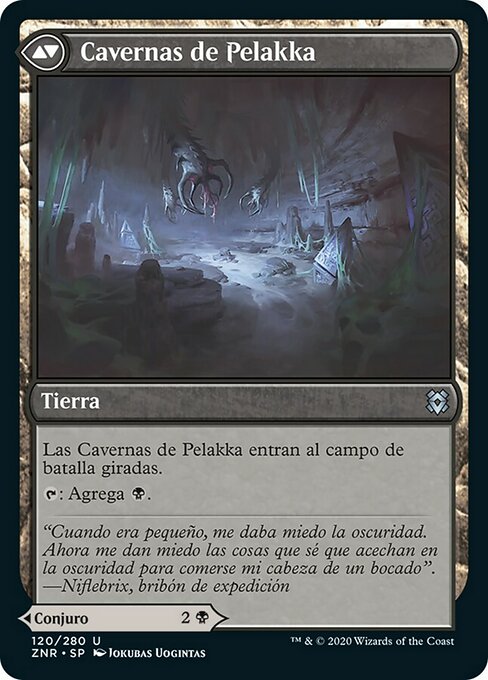 Pelakka Predation // Pelakka Caverns - Verso
