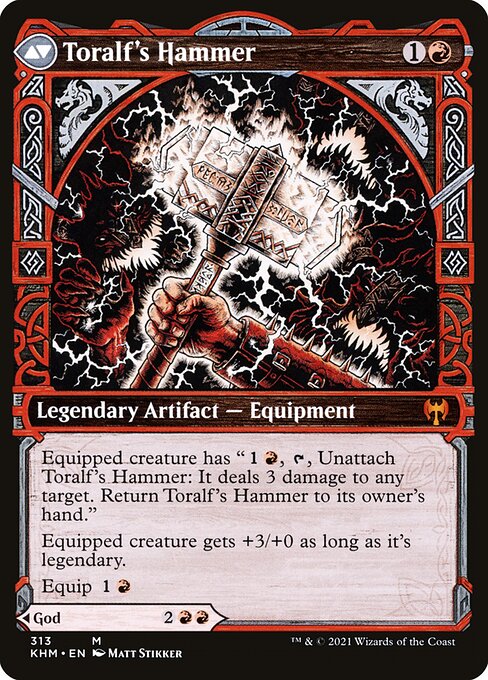 Toralf, God of Fury // Toralf's Hammer - Verso