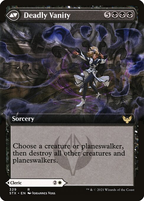 Selfless Glyphweaver // Deadly Vanity - Verso