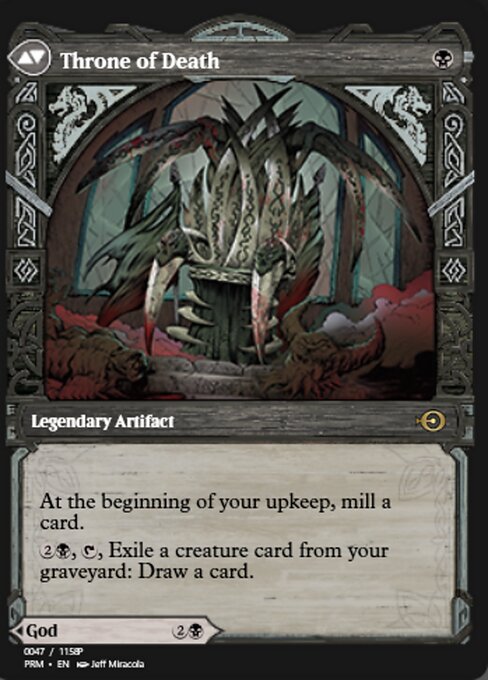 Egon, God of Death // Throne of Death - Verso
