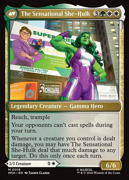Jennifer Walters // The Sensational She-Hulk - Verso