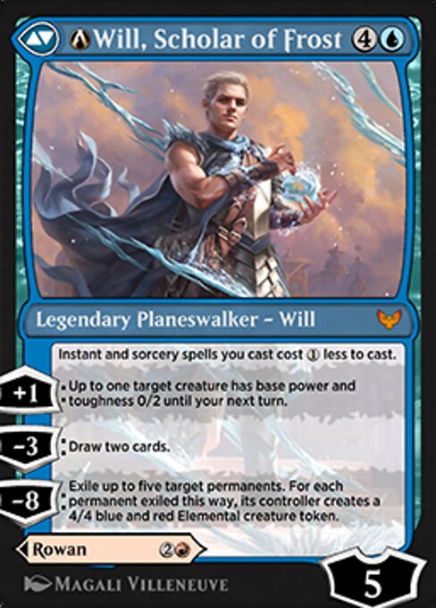 A-Rowan, Scholar of Sparks // A-Will, Scholar of Frost - Verso