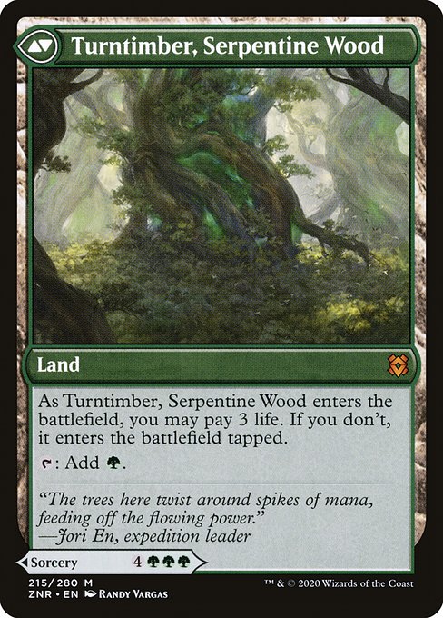 Turntimber Symbiosis // Turntimber, Serpentine Wood - Verso