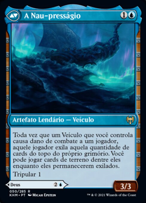 Cosima, God of the Voyage // The Omenkeel - Verso