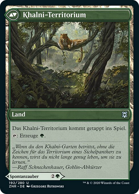Khalni Ambush // Khalni Territory - Verso