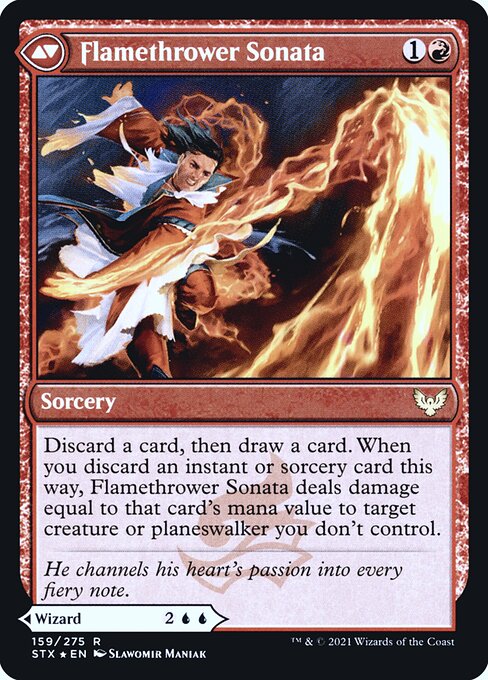 Torrent Sculptor // Flamethrower Sonata - Verso