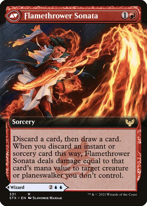 Torrent Sculptor // Flamethrower Sonata - Verso