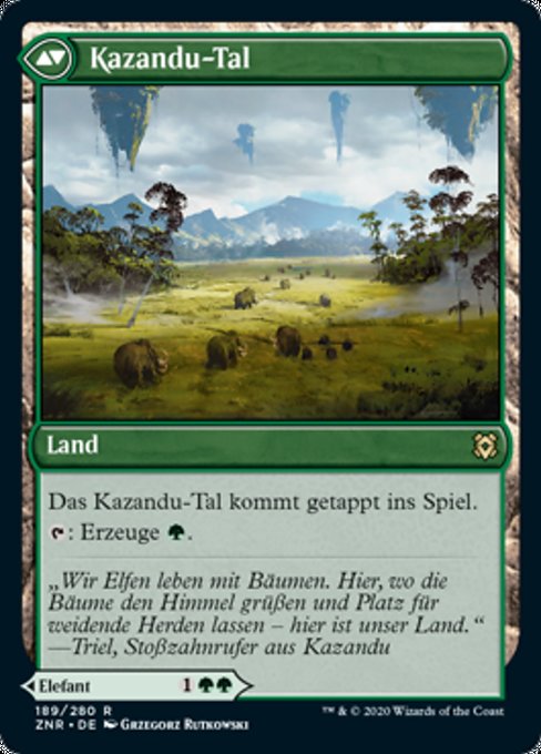 Kazandu Mammoth // Kazandu Valley - Verso