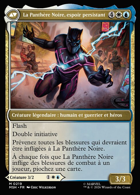 King T'Challa // Black Panther, Hope Enduring - Verso
