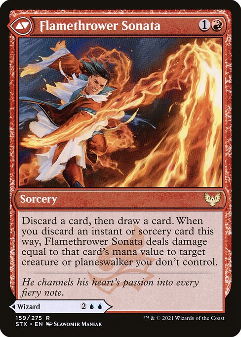Torrent Sculptor // Flamethrower Sonata - Verso