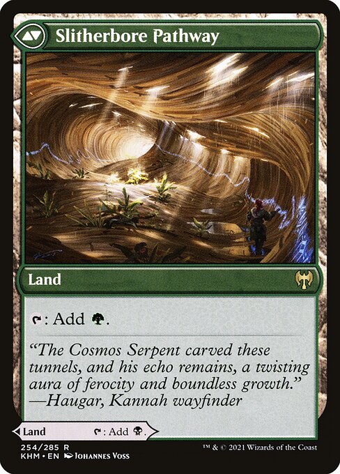 Darkbore Pathway // Slitherbore Pathway - Verso