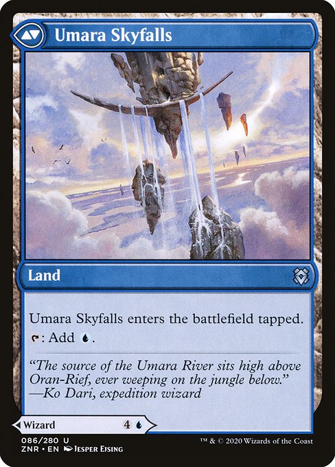 Umara Wizard // Umara Skyfalls - Verso