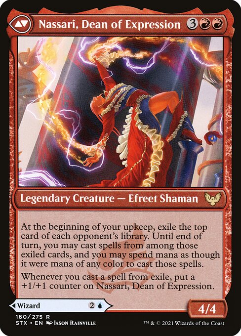 Uvilda, Dean of Perfection // Nassari, Dean of Expression - Verso
