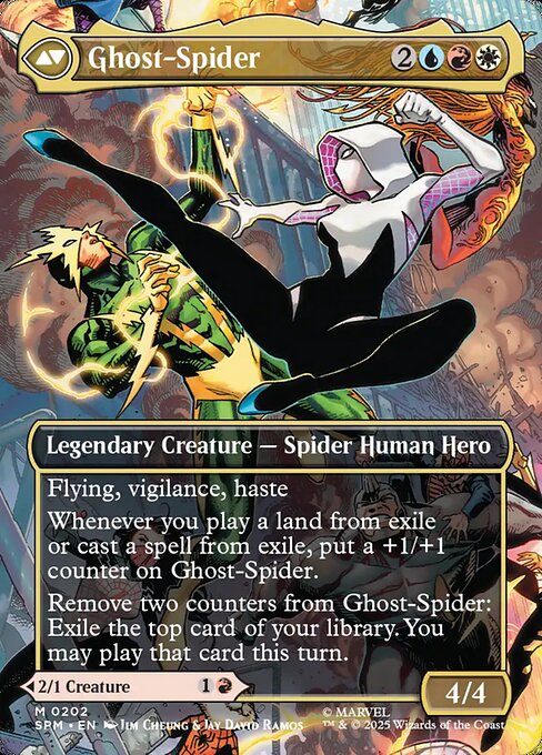 Gwen Stacy // Ghost-Spider - Verso