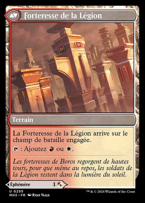 Legion Leadership // Legion Stronghold - Verso