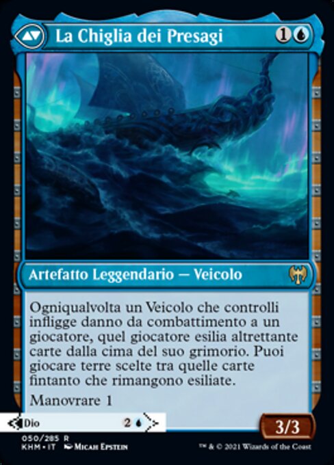 Cosima, God of the Voyage // The Omenkeel - Verso