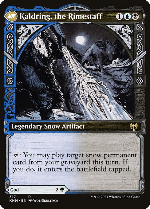 Jorn, God of Winter // Kaldring, the Rimestaff - Verso