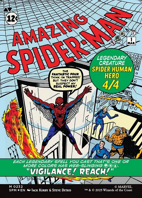 Peter Parker // Amazing Spider-Man - Verso