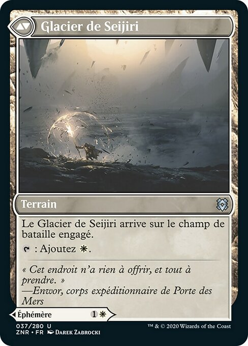 Sejiri Shelter // Sejiri Glacier - Verso
