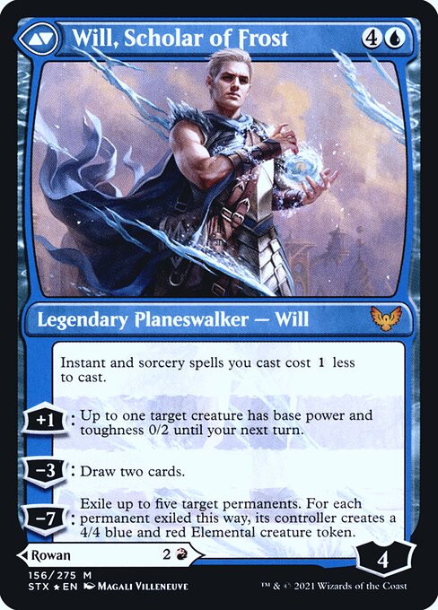 Rowan, Scholar of Sparks // Will, Scholar of Frost - Verso