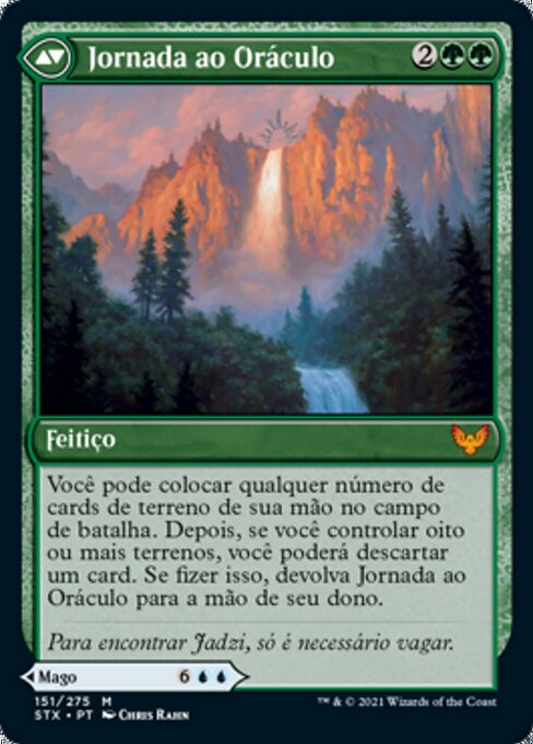Jadzi, Oracle of Arcavios // Journey to the Oracle - Verso