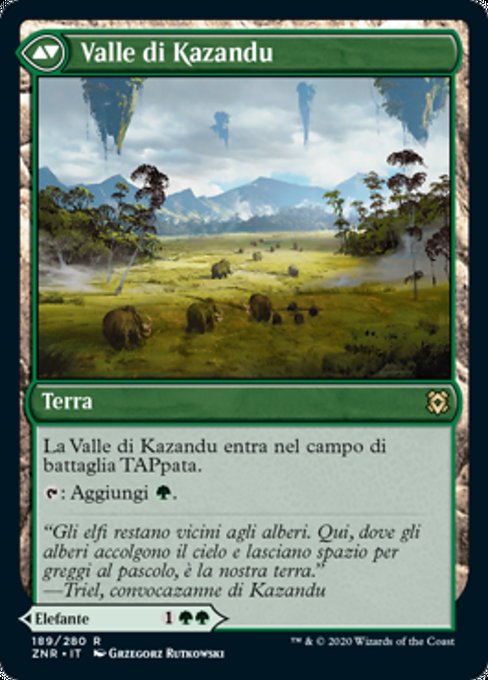 Kazandu Mammoth // Kazandu Valley - Verso