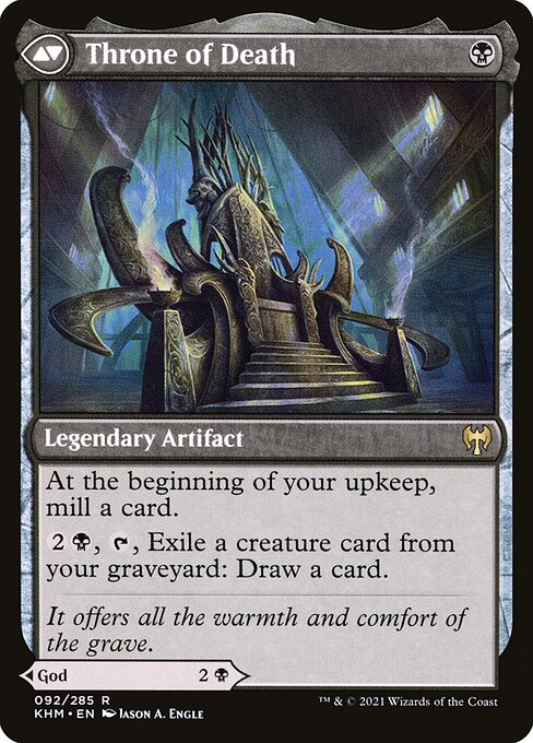 Egon, God of Death // Throne of Death - Verso