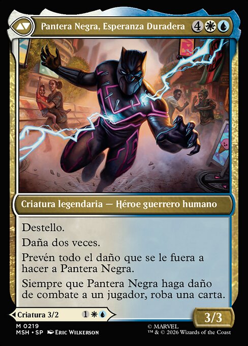 King T'Challa // Black Panther, Hope Enduring - Verso