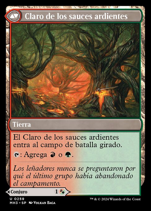 Stump Stomp // Burnwillow Clearing - Verso