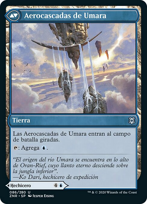 Umara Wizard // Umara Skyfalls - Verso