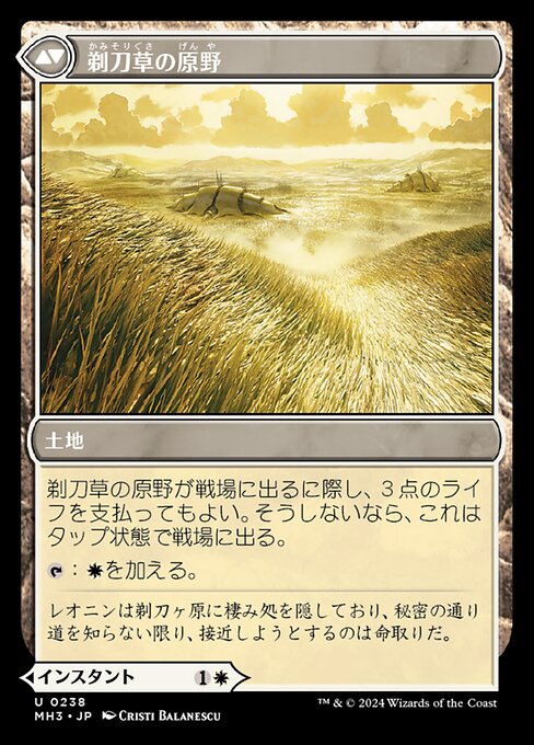 Razorgrass Ambush // Razorgrass Field - Verso