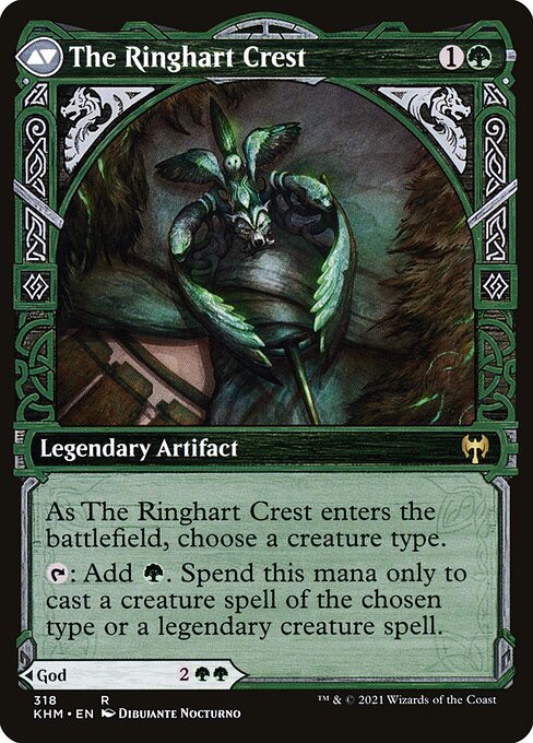 Kolvori, God of Kinship // The Ringhart Crest - Verso