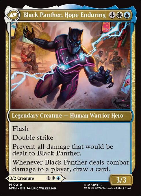 King T'Challa // Black Panther, Hope Enduring - Verso