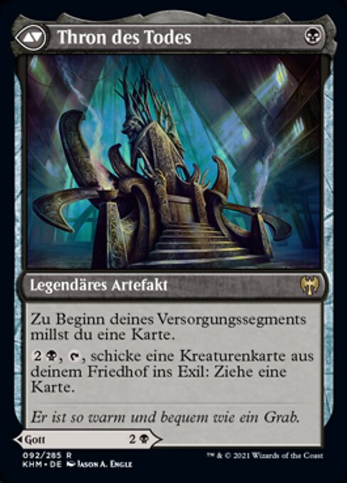 Egon, God of Death // Throne of Death - Verso