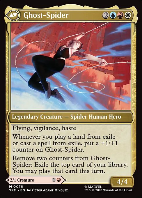 Gwen Stacy // Ghost-Spider - Verso