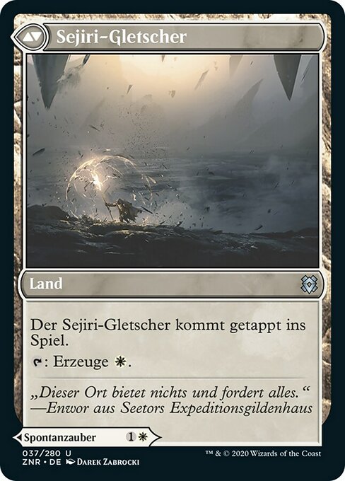 Sejiri Shelter // Sejiri Glacier - Verso
