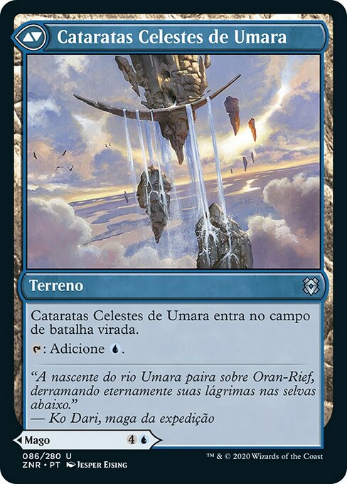 Umara Wizard // Umara Skyfalls - Verso