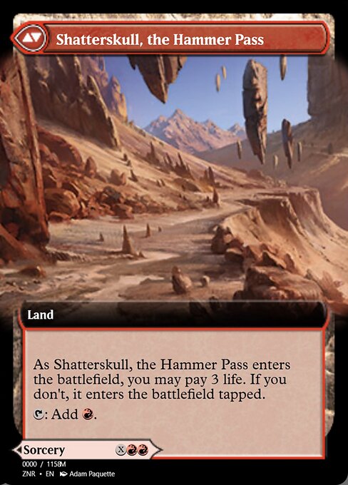 Shatterskull Smashing // Shatterskull, the Hammer Pass - Verso
