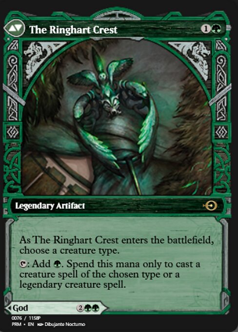 Kolvori, God of Kinship // The Ringhart Crest - Verso